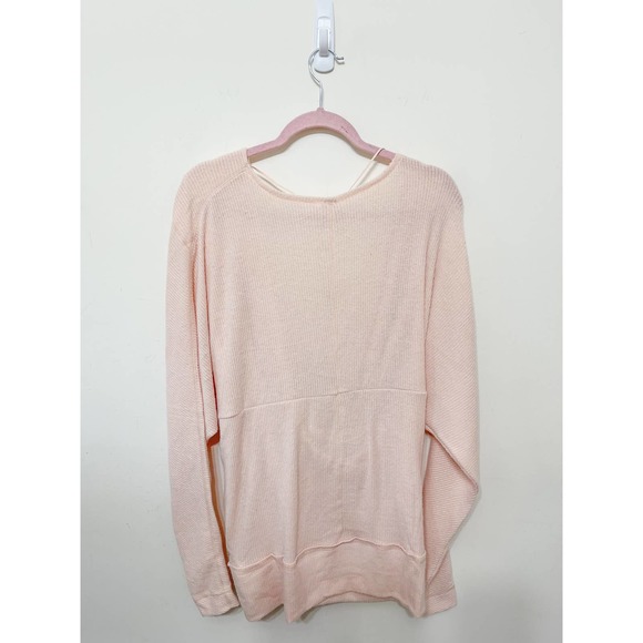 Free People Cozy With You Pullover in Champagne Toast Size Medium - Picture 5 of 5